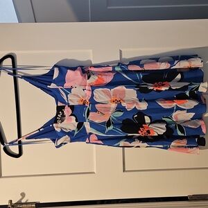 Express Blue Floral Kids Dress